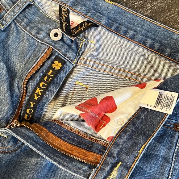 Men's Lucky Brand Blue Jeans - size 32 Long - Picture 2 of 3